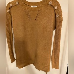 Camel/mustard yellow sweater size small